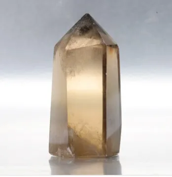 329 high 7-8cm Natural Crystal Wands Smokey Quartz Point PoinTS | Дом и сад