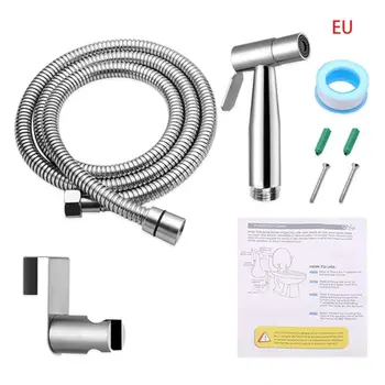 

Toilet Hand Bidet Faucet Bathroom Two Function Bidet Shower Sprayer Brass Holder