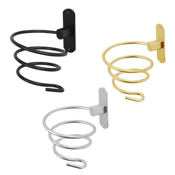

Bathroom Punch-Free Hair Dryer Bracket Hair Care Tool Bracket Wall-Mounted Toilet Fan Storage Rack