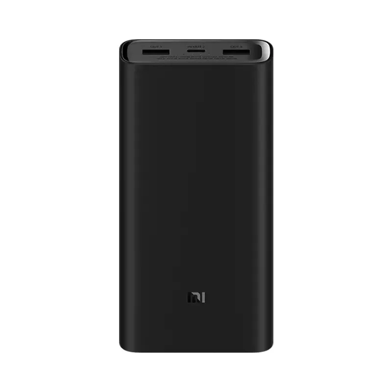 Xiao mi power bank 3 супер быстрое зарядное устройство 20000 мАч 50 Вт Максимальная Быстрая зарядка PB2050ZM usb type C mi power bank портативное зарядное устройство для ноутбука - Цвет: Black
