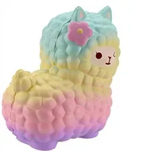 

Squeeze Toys Jumbo Sheep Alpaca Squishy Cute Galaxy Slow Rising Animal Squishy Squish Wholesale Exquisite Gift Toys for Kids