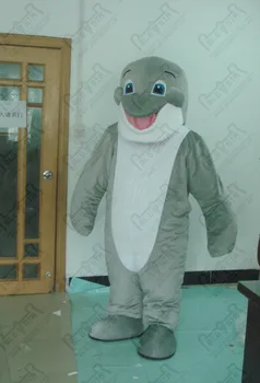

quality grey fish mascot costumes baby dolphin costumes