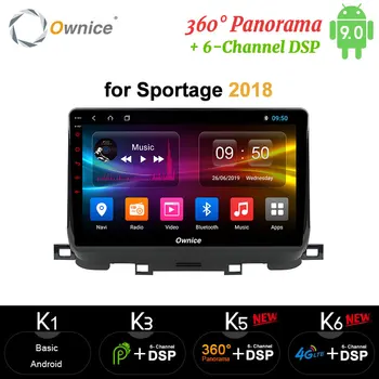 

Ownice Android 9.0 Car Radio DVD GPS Navi Headunit carplay WIFI 4G LTE DSP 360 Panorama Optical Octa Core for Kia Sportage 2018