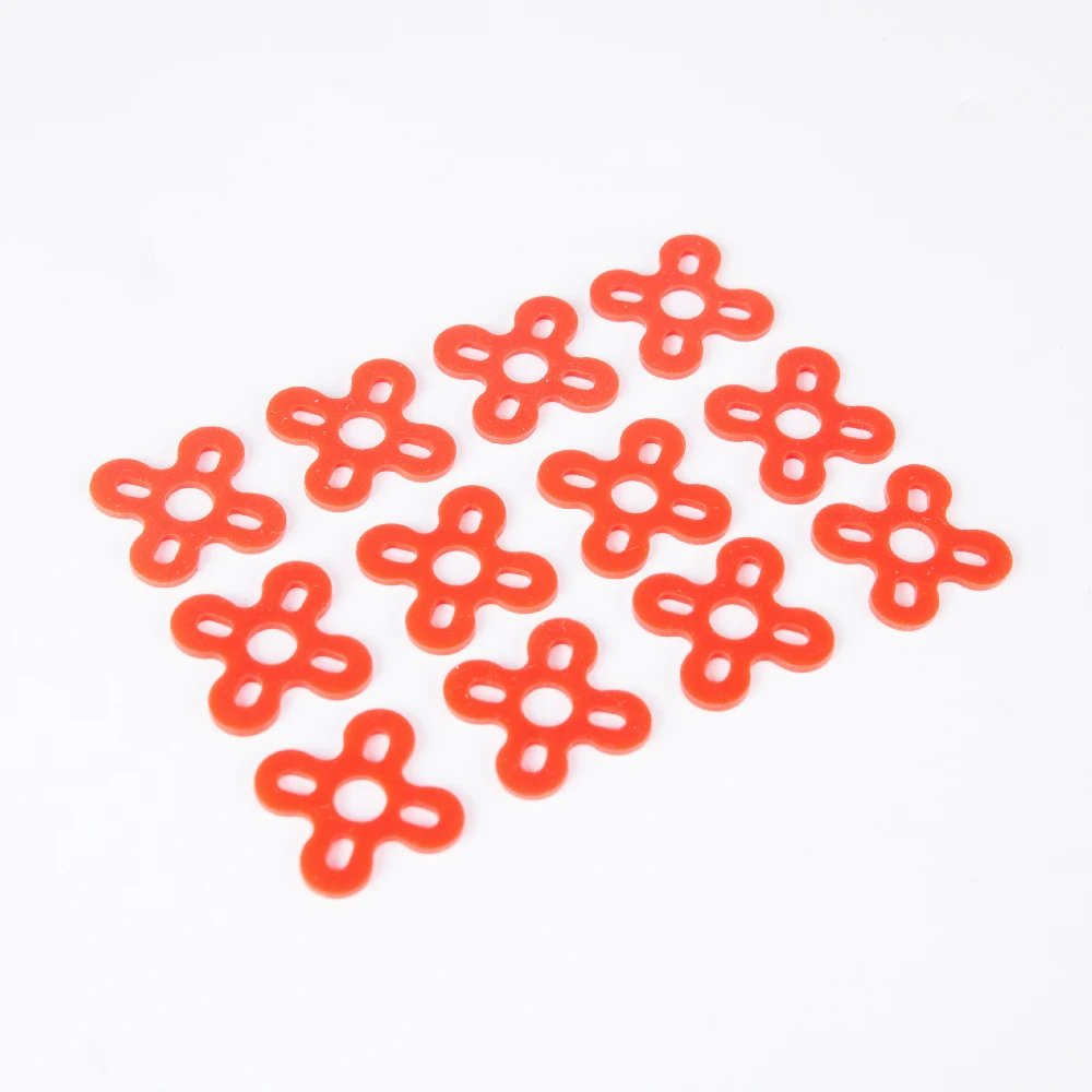 12PCS Motor Silicone Anti-vibration Pad 16*19mm Hole Position for 22series 2205 2206 2207 2306 RC Drone FPV Racing DIY | Игрушки и хобби