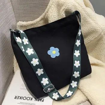 

2020 Spring Super Popular Canvas Capacity Bag Women Summer New Korean Style Portable Shoulder Bag All-match Tote Bag