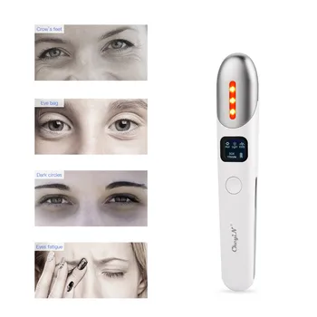 

Electric EMS Micro-current Eye Massager Eye Bags Remover Hot Compress Dark Circle Removal Anti-Wrinkle Anti Aging Eyes Care Tool