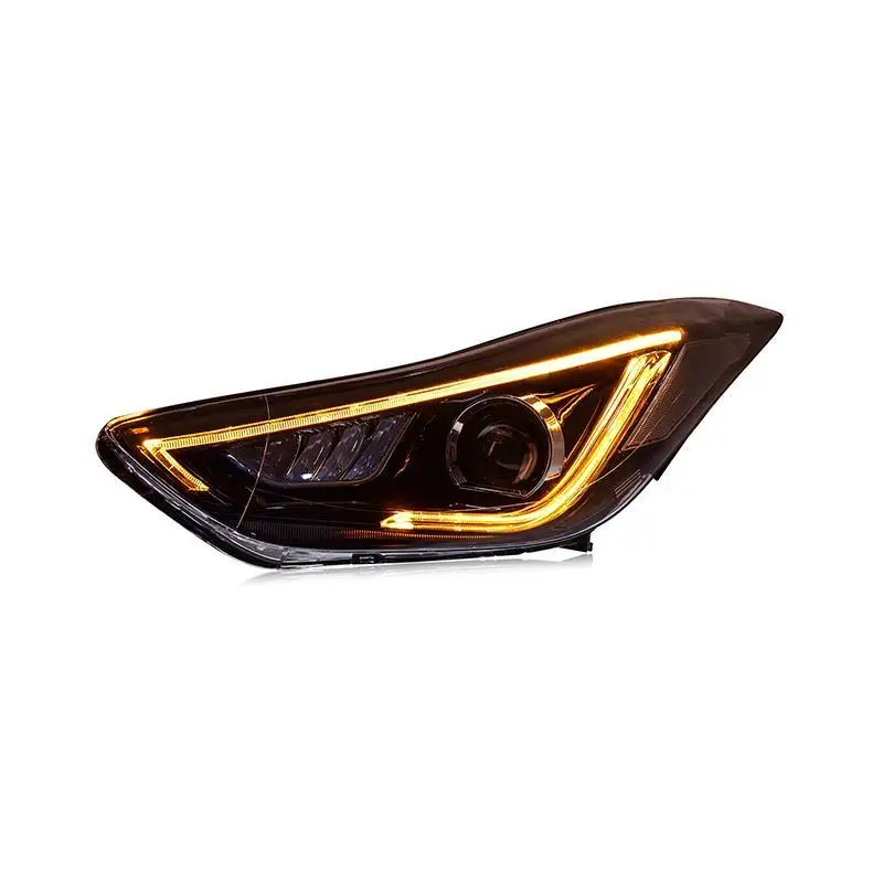 Luces Para авто аксессуары дневные ходовые Автомобильные светодиодные фары Задние Автомобильные фары в сборе 12 13 14 15 16 для hyundai Elantra