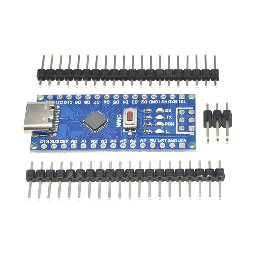 Type-c/Micro USB интерфейс CH340 atmega328p NANO V3.0 3,0 ATMEGA328P-MU плата модуль небольшой чип версия сварки/без пайки DIY