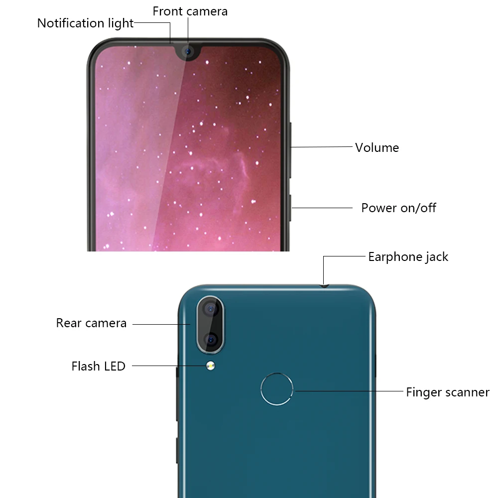 Cubot R19 Smartphone 5.71
