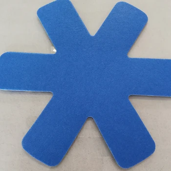 

5pcs Accessories Heat Insulation Non Stick Protectors Table Pan Anti Scratch Non Woven Kitchen Tool Holder Pot Mat Polka Dots