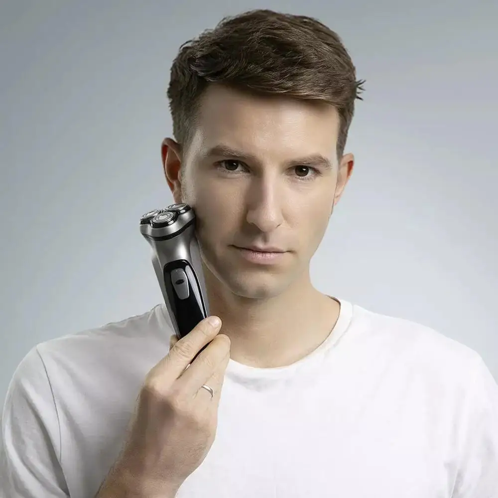 

Original XIAOMI face shaver Enchen BlackStone 3D Electric Shaver, Men Washable Type-C USB Rechargeable Shaving Beard Machine