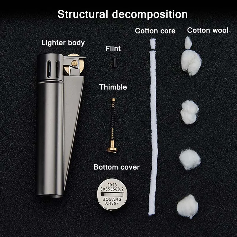 Винтажная керосиновая Зажигалка металлическая зажигалка для курения сигарет ветрозащитная сигарная зажигалка аксессуары для сигарет гаджеты для мужчин