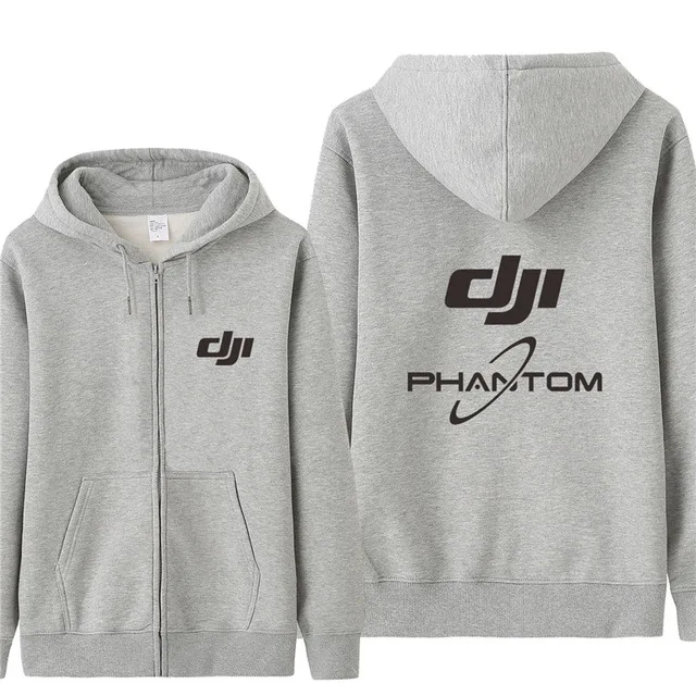 Dji Phantom Толстовка толстовки мужские осенние пальто пуловер флисовая куртка унисекс Мужские Dji Phantom толстовки X - Цвет: as picture