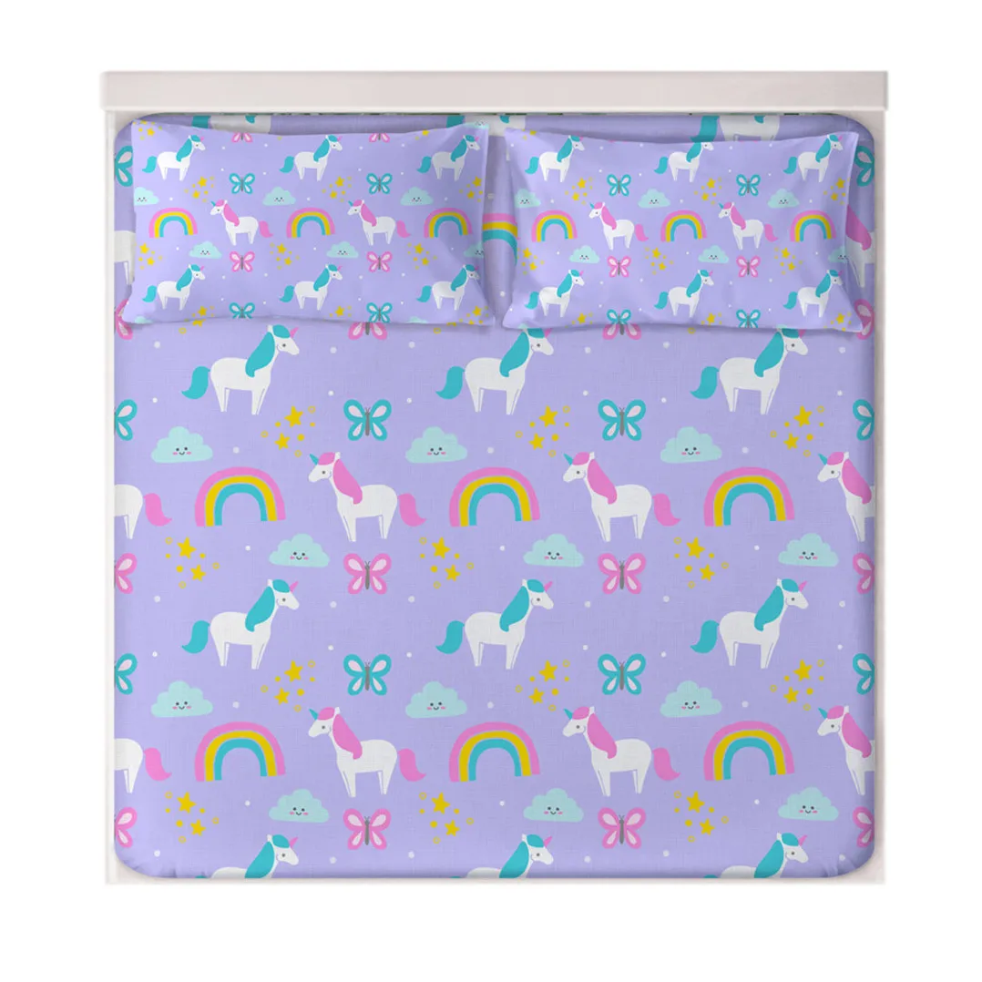 Unicorn Dreaming Fitted Sheets