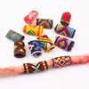 10Pcs/Lot mix fabric hair braid dread dreadlock beads rings tube approx 8-12mm hole 1