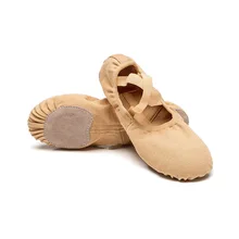 Ballet Slippers for Girls Classic Split-Sole Canvas Dance Gymnastics  Yoga Shoes Kids Dance Shoe Women Ballerina
