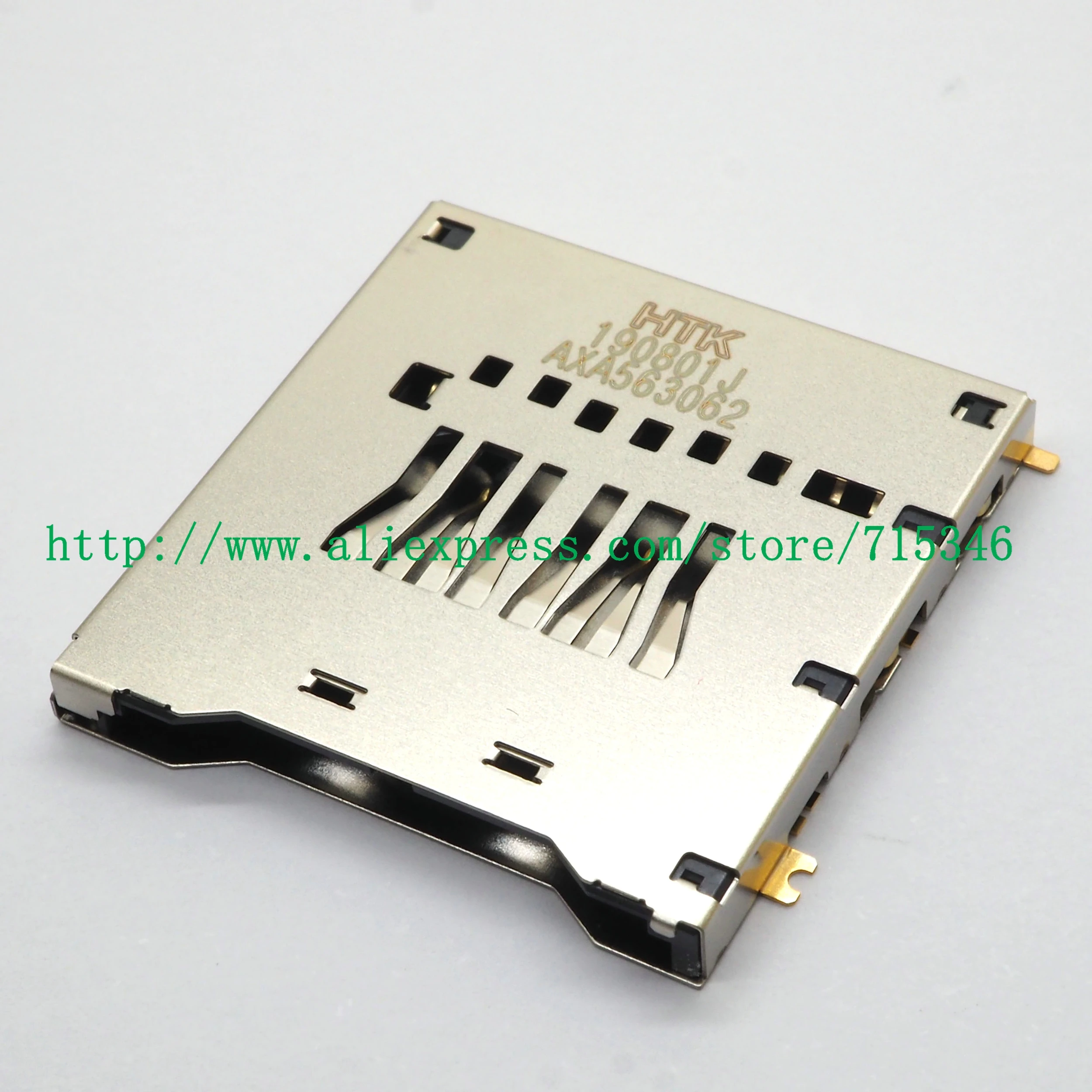 SD Memory Card Slot Holder for Canon EOS R RP 90D Mainboard SD Card