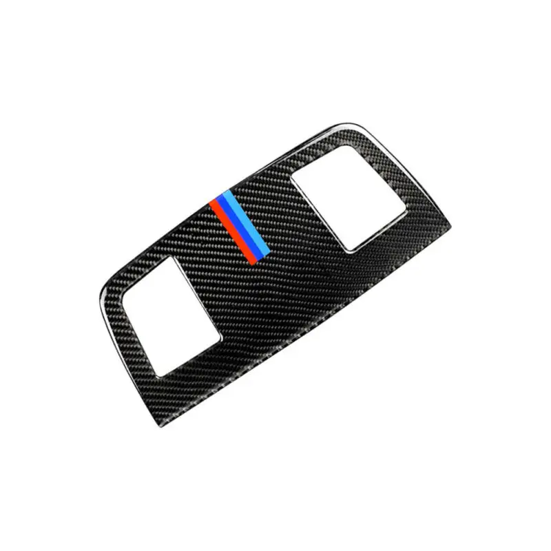 

Anti scratch Air Vent Outlet Cover Replacement Interior Decal Decor Carbon Fiber For BMW E90 E92 3 Series 05-12