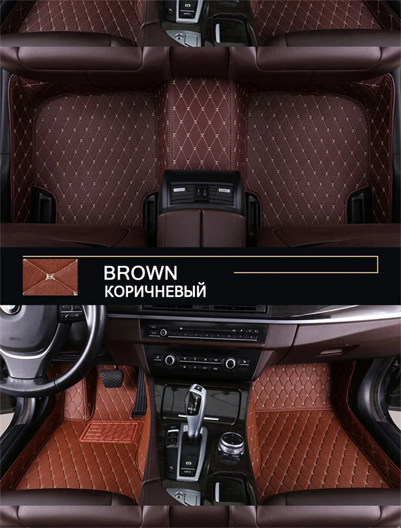 Изготовленный На Заказ автомобильный напольный коврик для ног для Chrysler 200 2012- 300 2012- 300C 2012- grand voyager 2002- и т. д. водонепроницаемый ковер