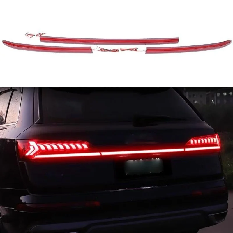 Led Turn Signal Width Light Modified New Streamer Through Tail Light For  Audi New Q7 2019-2022 Through Trunk Rear Lamp - Tail Light Assembly -  AliExpress