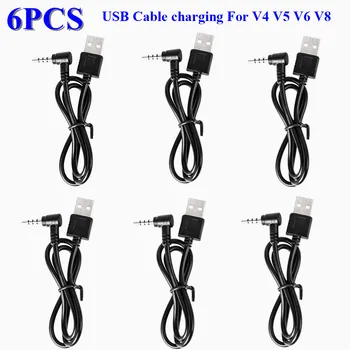 

6pcs Intercom USB Cable For V4 V5 V6 V8 Helmet Intercom For Charging