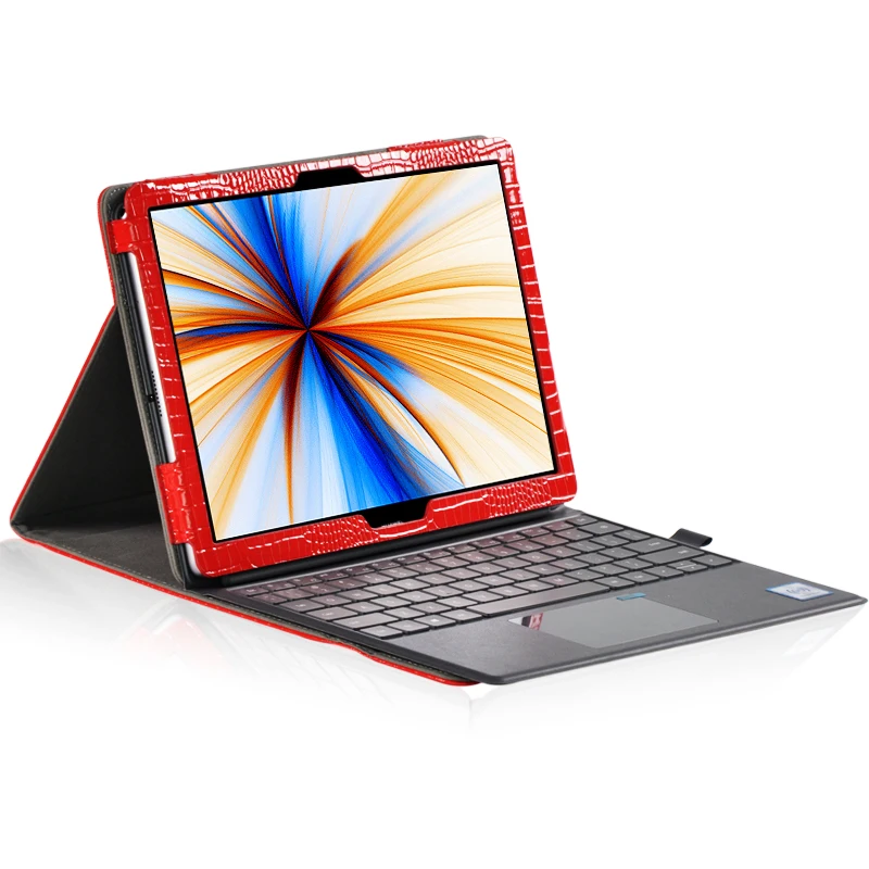 Роскошный чехол 2 в 1 из искусственной кожи для huawei MateBook E 12 дюймов BL-W09 BL-W19 планшет+ Стилус(он может поставить клавиатуру