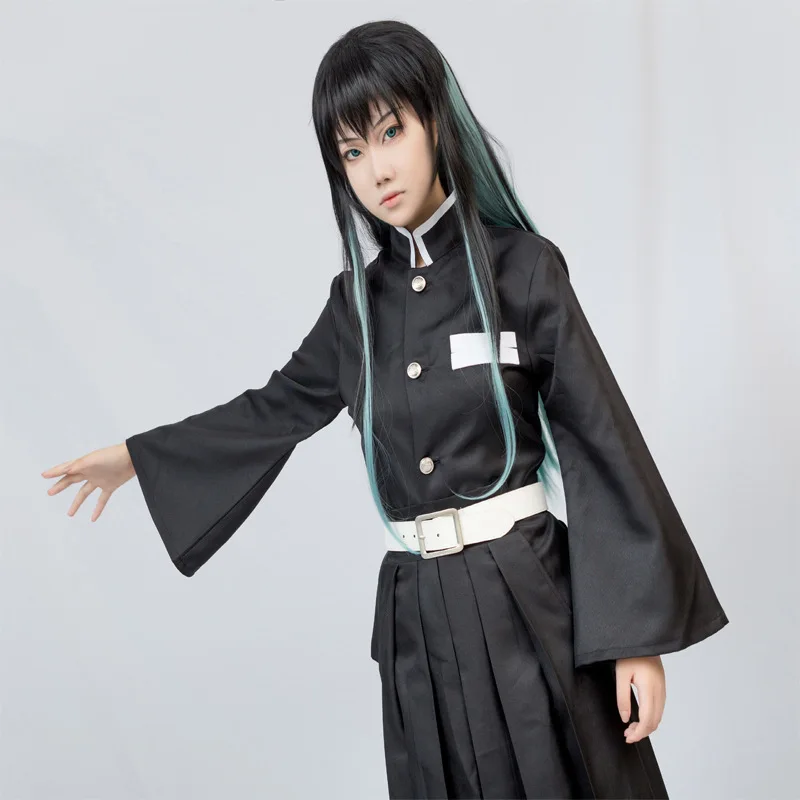 Аниме «Demon Slayer: Kimetsu no Yaiba»; костюм для косплея; Tokitou Muichirou; костюмы для косплея; полный комплект