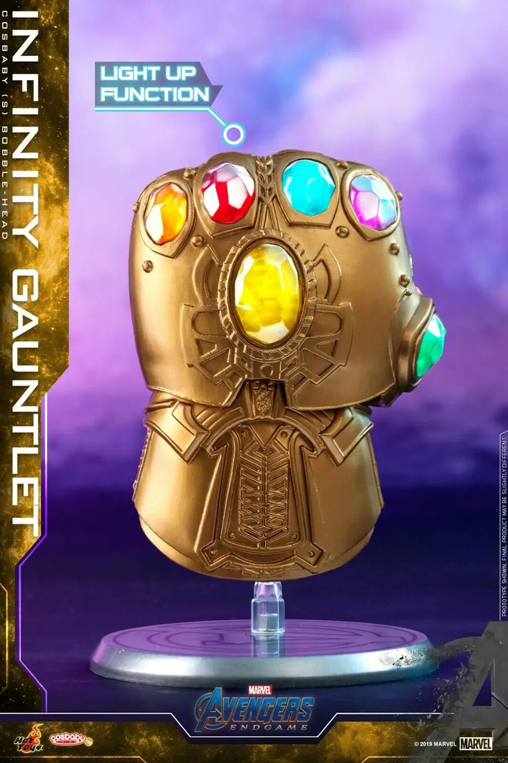 Горячие игрушки Бесконечность Gauntlet cospbaby Bobble-Head Мстители: Endgame игрушечные фигурки