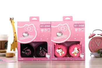 

Kids Cute Headphones for Children Girls Foldable Adjustable Over Ear Hello Kitty doraemon Headsets for iPad Cellphones Computer
