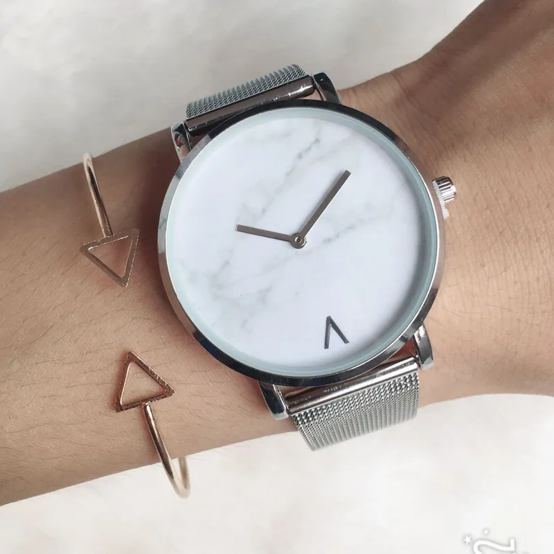 Watch Couple Hodinky Clock Womens Lovers Strap Male Reloj Stainless-Steel