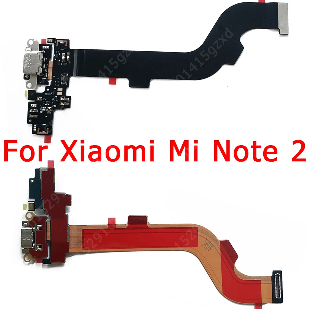 Оригинальная плата зарядки для док станции Xiaomi Mi Note 2 USB PCB гибкий кабель запасные