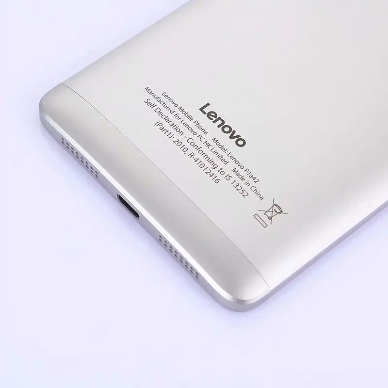 Чехол на заднюю крышку для Lenovo Vibe P1 P1a42 P1c58 C72 металлический корпус для ремонта задней двери батареи+ кнопки стекло камеры