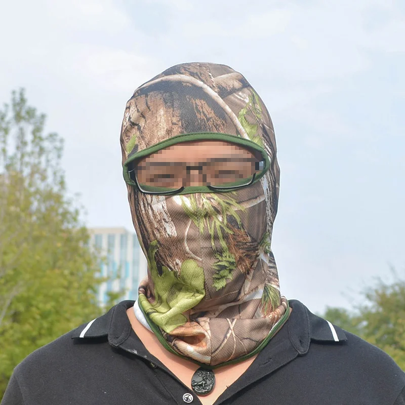 

Full Face Mask Printed Cycling Riding Camouflage Beanies Men Windproof Quick-Drying Breathable Balaclava Hats Cap Tactical