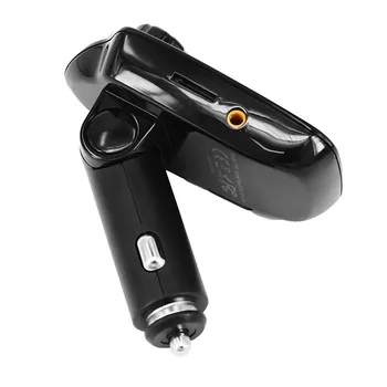 

Charger FM Transmitter Portable Wireless Handsfree Car Radio Adapter Dual USB AUX MP3 Player