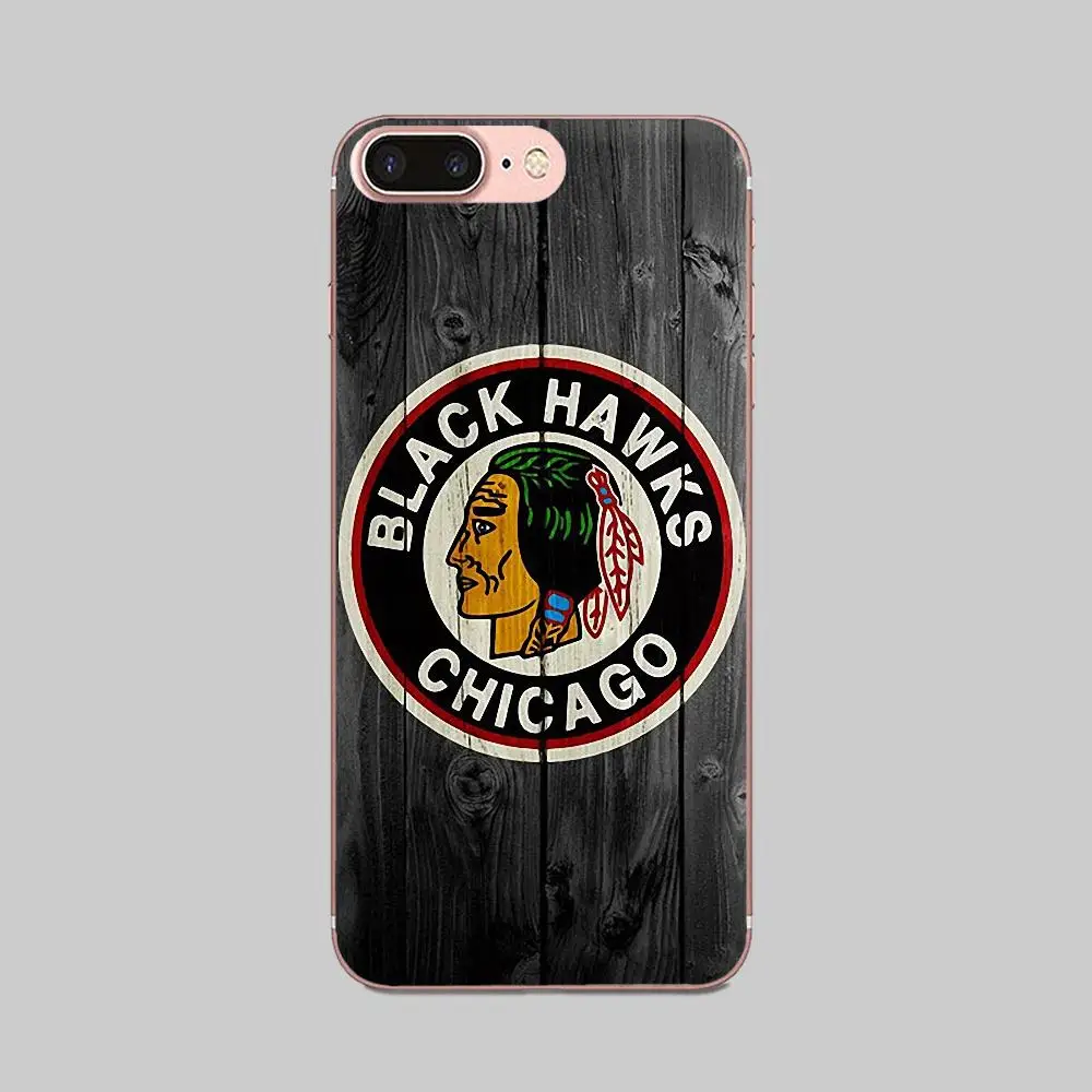 Для Apple iPhone 11 Pro X XS Max XR 4 4S 5 5C 5S SE 6 6S 7 8 Plus цветной чехол для телефона Chicago Blackhawks
