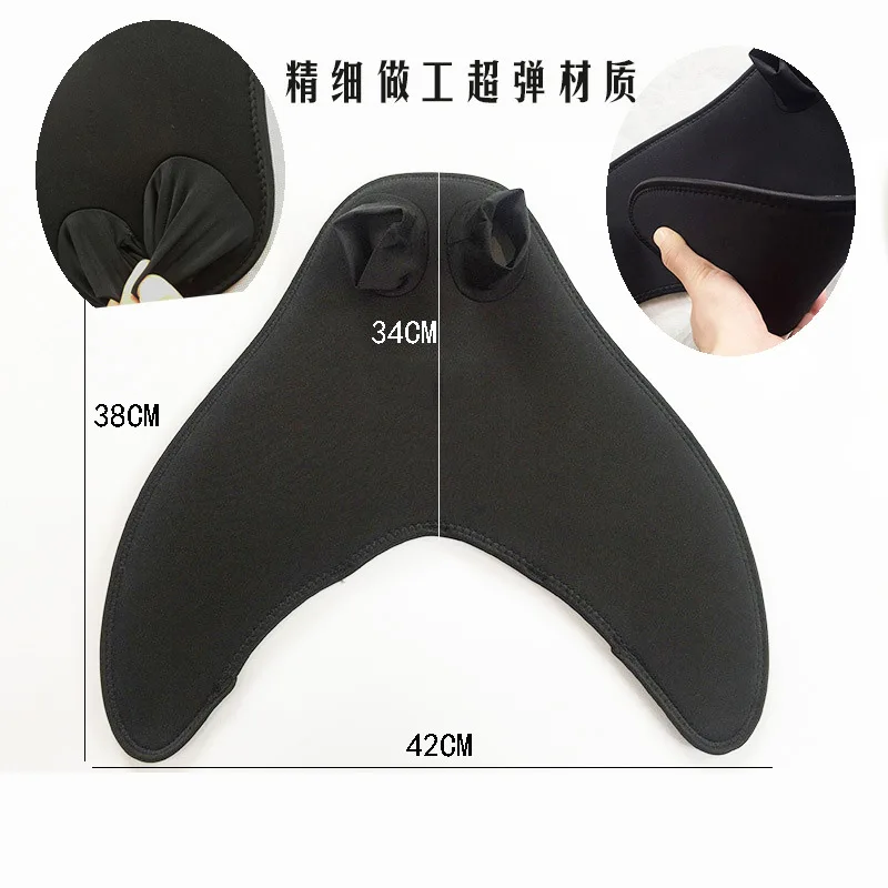 

New Style Diving Cloth Foot Covering Single-Chip Swim Fins Children Feet Swim Fins Mermaid Flippers