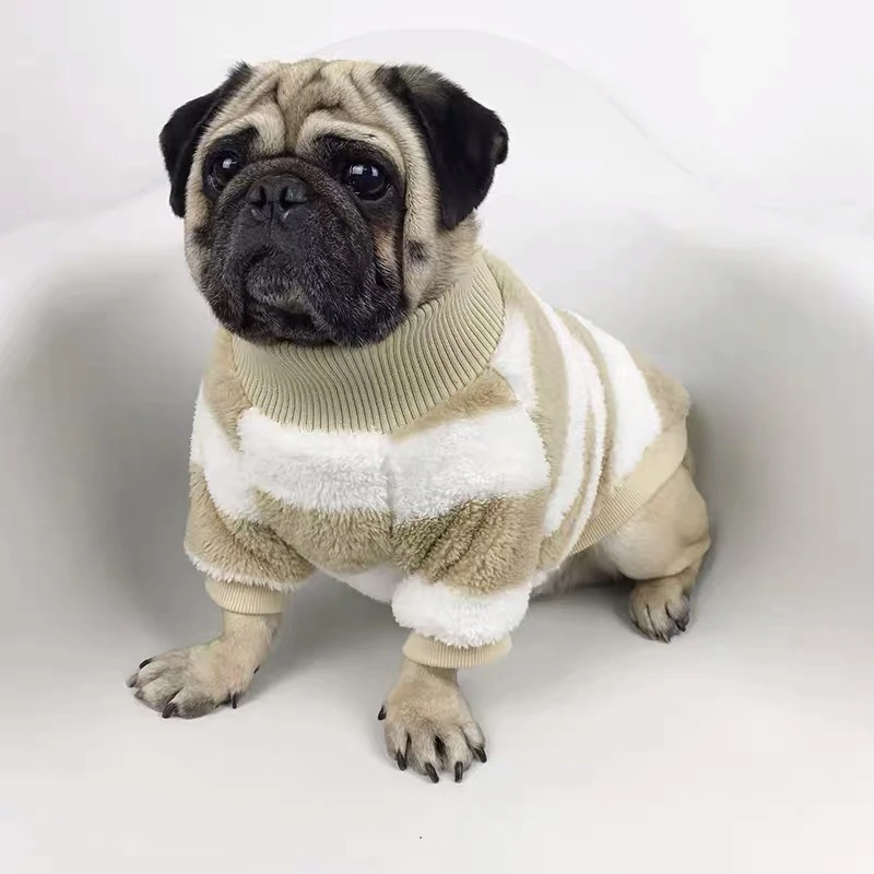 french bulldog fleece jacket