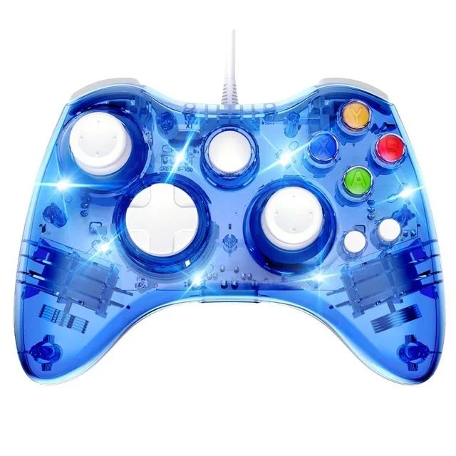 1pcs USB Wired Controller  Joypad Gamepad  For Xbox 360 Joystick For Official Microsoft PC for Windows7 / 8 / 10 