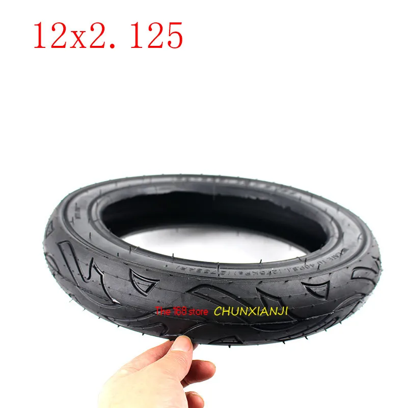 Супер велосипед коляска городской Электрический скуте шины набор 12x2.125tyre