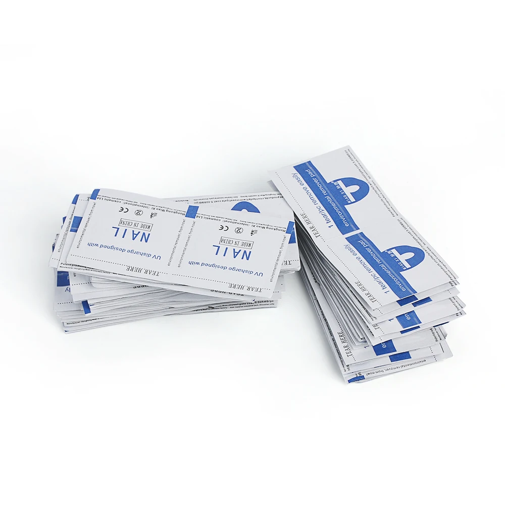50/100PCS жидкость для снятия лака Очиститель Гель-лак для полировки акриловой удаления Профессиональный алюминий обертка из фольги для ногтей инструменты для ногтей