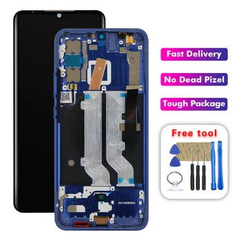 

6.21" AMOLED lcd For ZTE Axon 10 Pro LCD Display Touch screen Digitizier Assembly With Frame