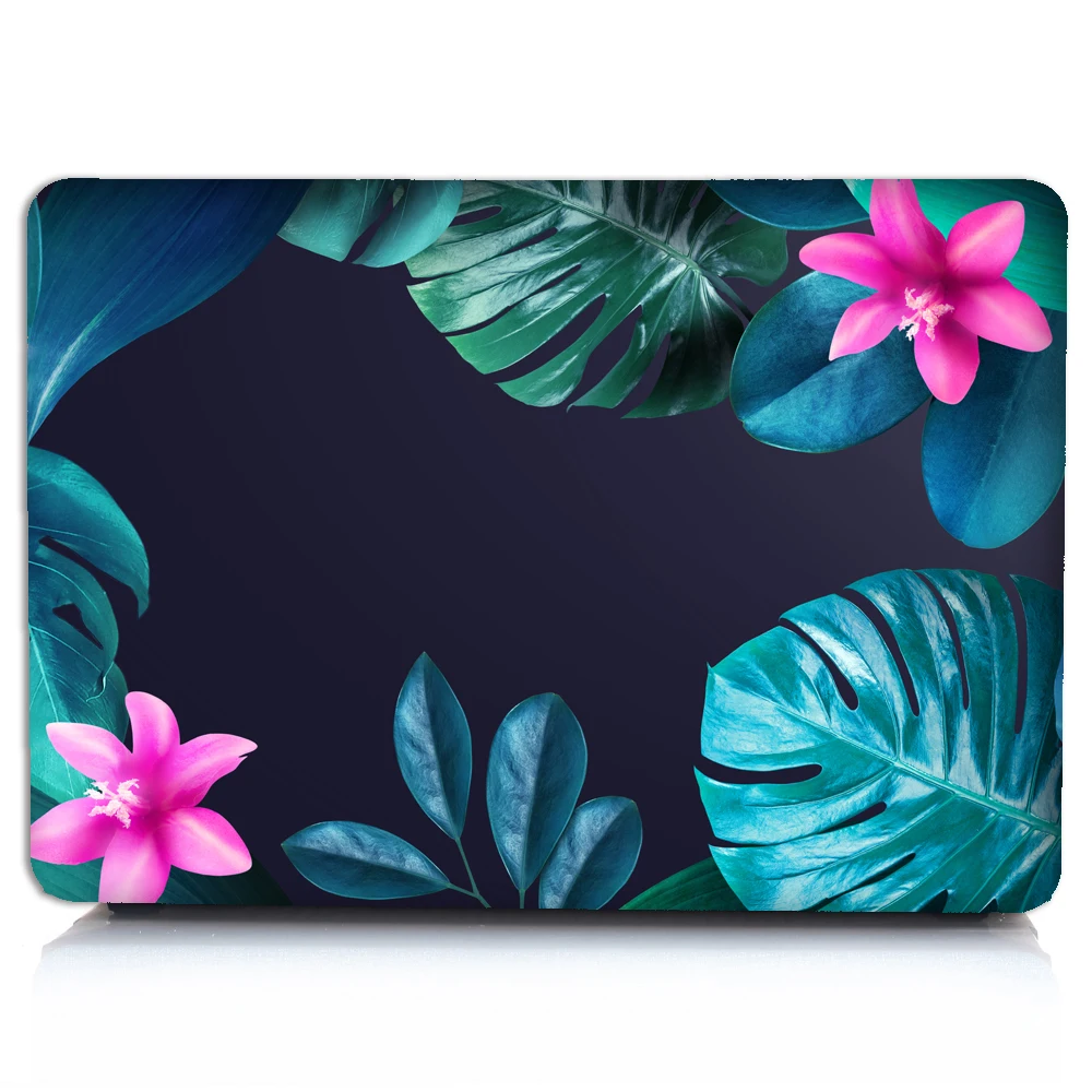 Чехол для ноутбука с цветами для MacBook Touch ID Air 13 A1932 для MacBook Air Pro retina 11 12 13 13,3 15 touch bar A2159+ чехол для клавиатуры