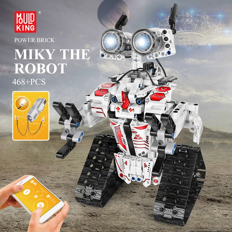 Zdalnie sterowany robot z klocków MOULD KING 15049 z EU za $18.45 / ~75zł