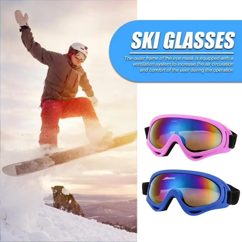 2/4 пара, лыжные очки, зимние уф400, ветрозащитные, пылезащитные очки, солнцезащитные очки для велоспорта, альпинизма, пешего туризма, спорта