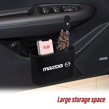 

Car Trash Can Interior Organizer Storage Box Car Garbage Bag Press Holder For MAZDA CX-3 CX-4 CX-5 CX-8 CX-30 MX-5 CX-9 2019