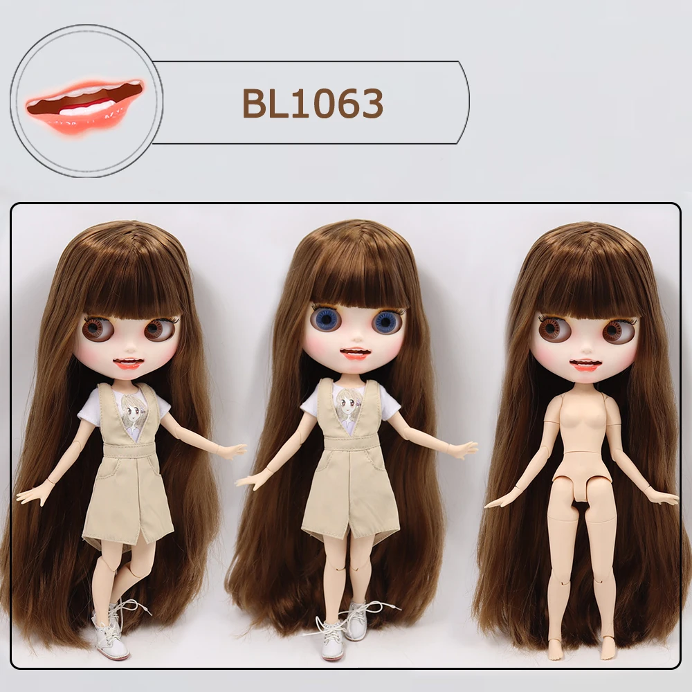 ICY 1/6 Blyth наряды индивидуальные кукла белая кожа и суставы тела с открытым ртом матовое лицо для девочки подарок Игрушка Специальное предложение