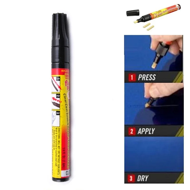 DHL, 200 шт, новинка, универсальный, Fix it Pro, автомобильный, для удаления царапин, для удаления краски, ручка, Simoniz, прозрачный аппликатор