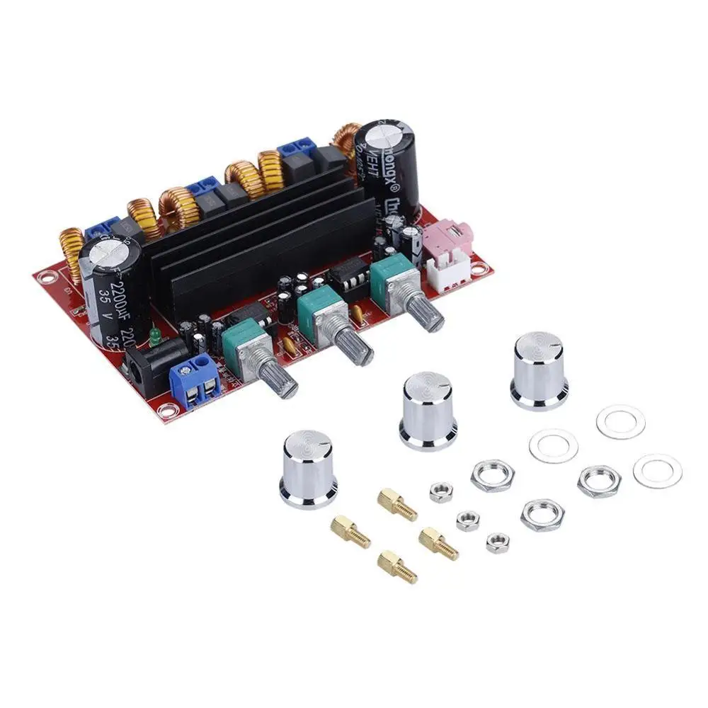 

TPA3116 Digital Amplifier Audio Board TPA3116D2 Subwoofer 2.1 Dual Channel Speaker Amplifiers 2*50W+100W Amplificador DIY Module