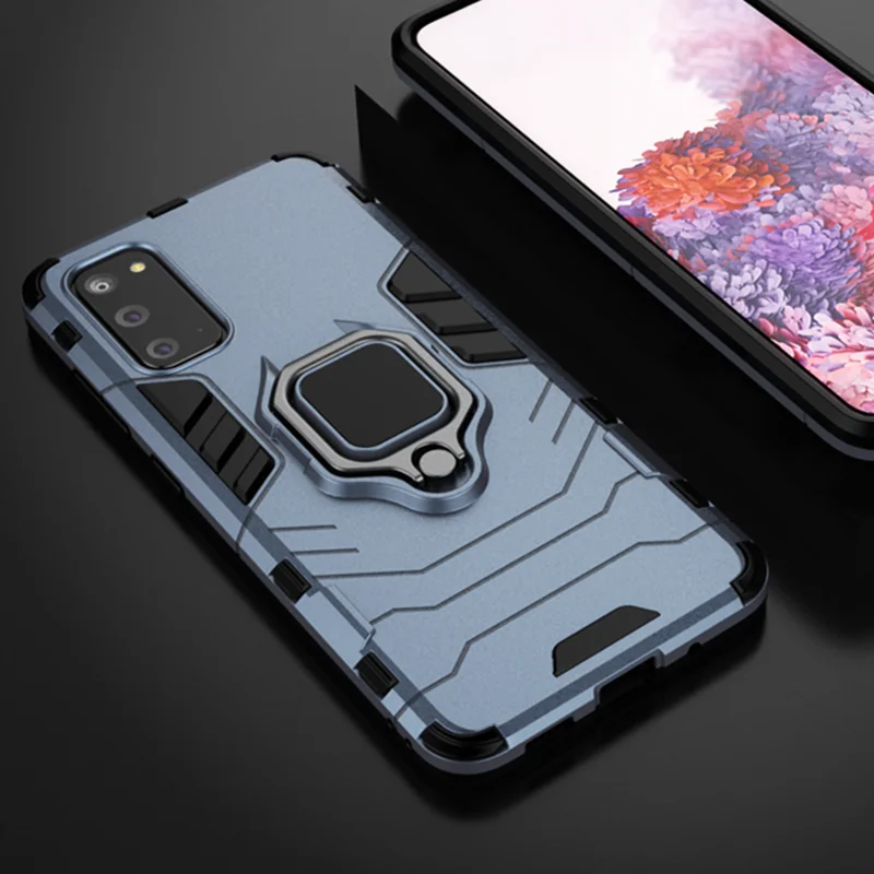 Per Samsung Galaxy S20 Fe Custodia 6.5 "Custodia Antiurto Per Anello Combinato Per Samsung S20 Fe Paraurti Galaxy 20 Fe S20Fe Funda Coque