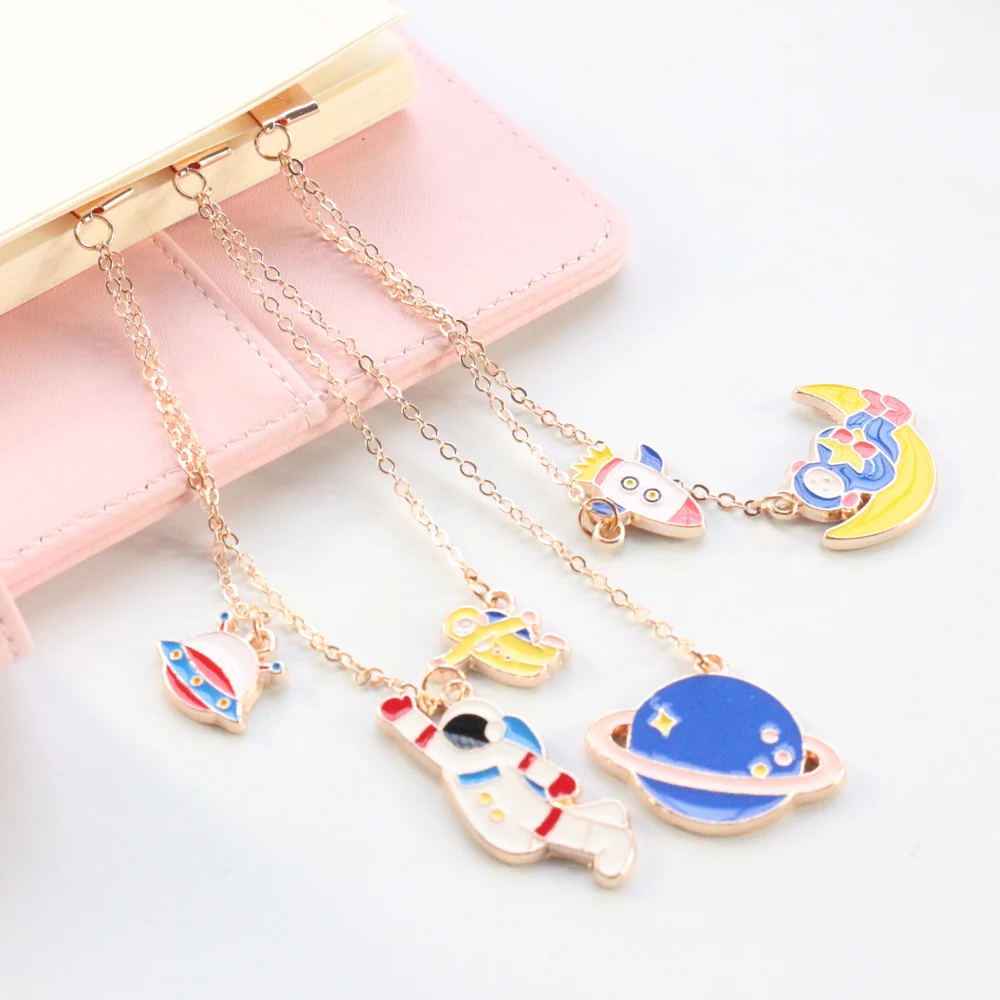 Милые офисные школьные детские ноутбуки Domikee в форме астронавта металлические